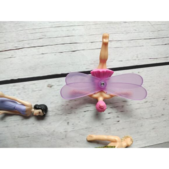 Disney Tinkerbell Fairies Lot of 6 Figures PVC Toy Cake Topper Multicolor - Picture 3 of 11
